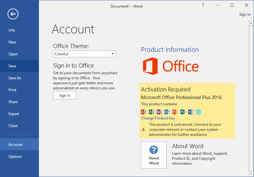 how to activate ms office free of cost