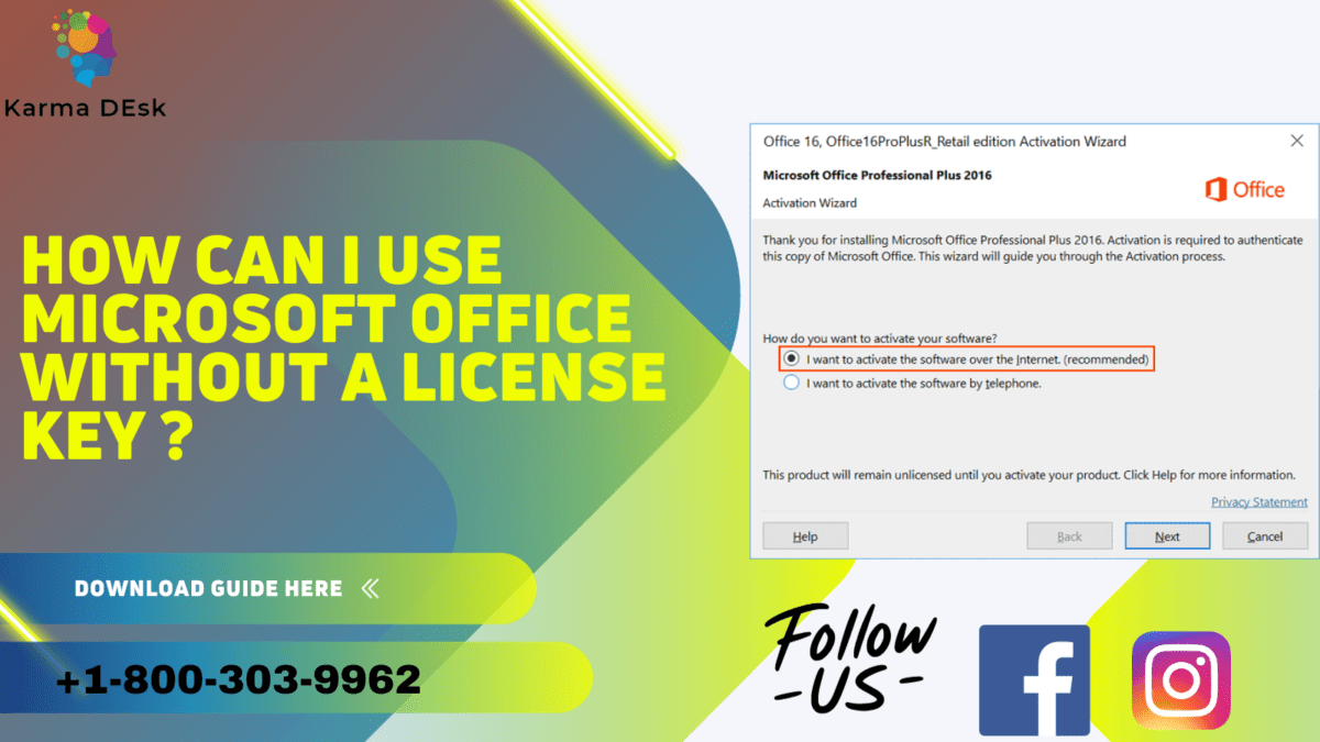 How can I use Microsoft Office without a license?